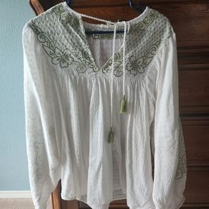 Light weight pheasant blouses.